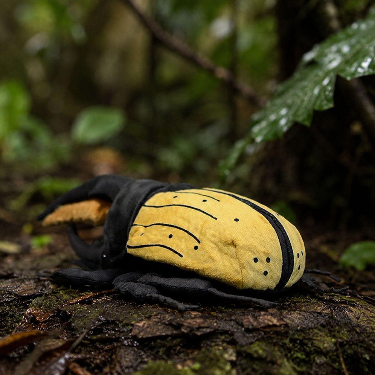 Realistic Hercules Beetle Plush