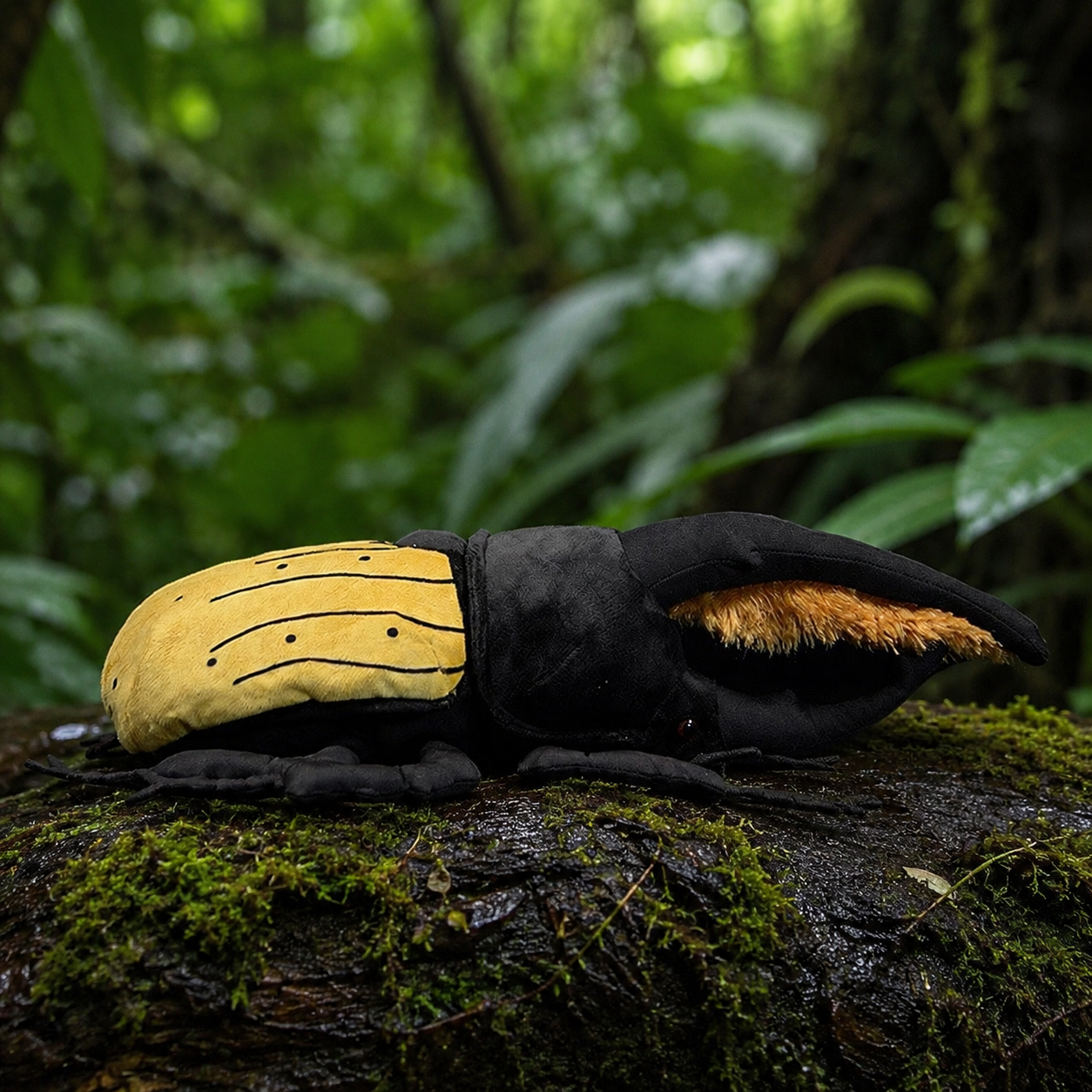 Realistic Hercules Beetle Plush
