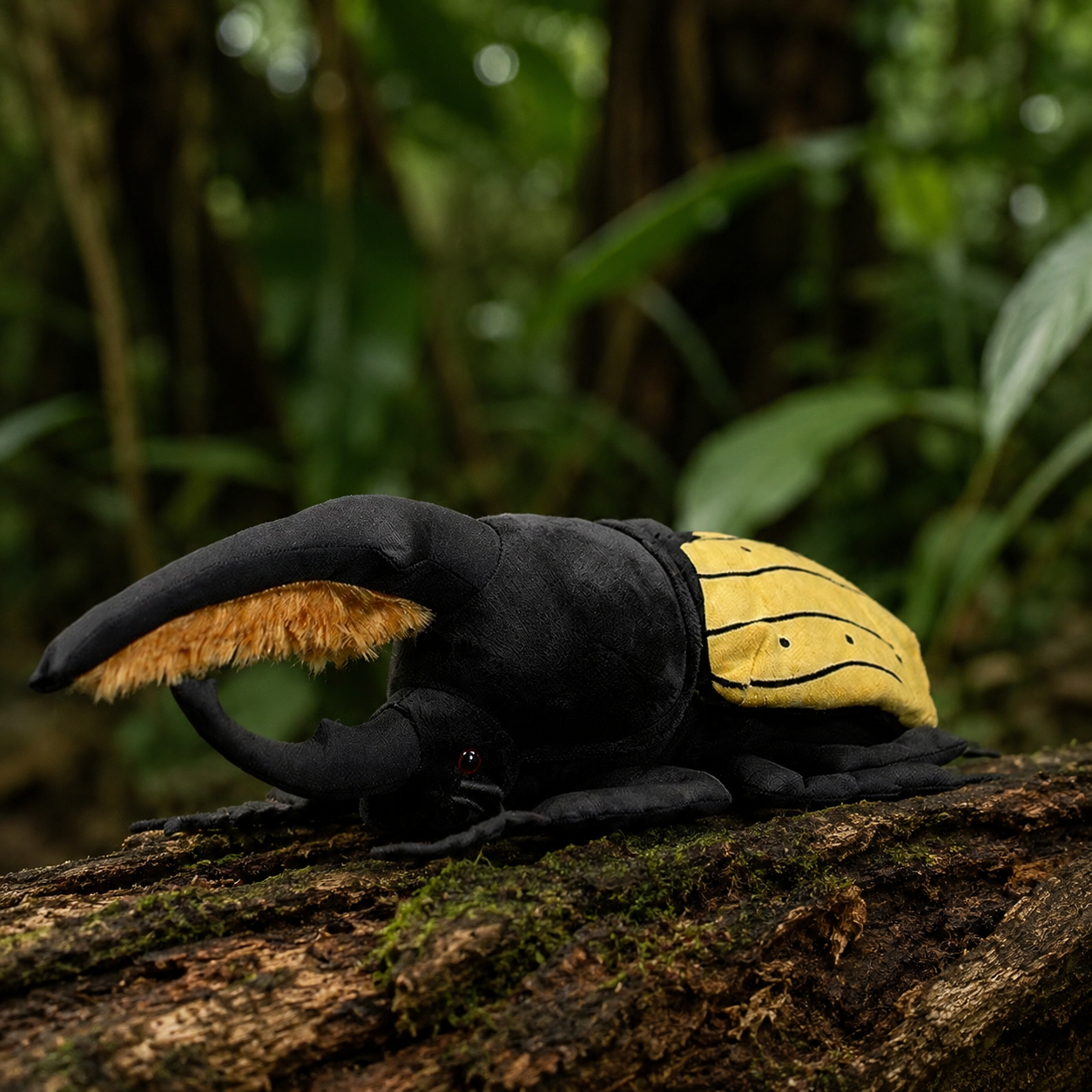 Realistic Hercules Beetle Plush