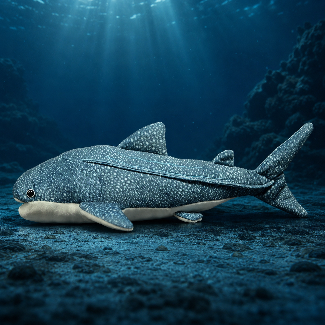 Realistic Whale Shark Plush