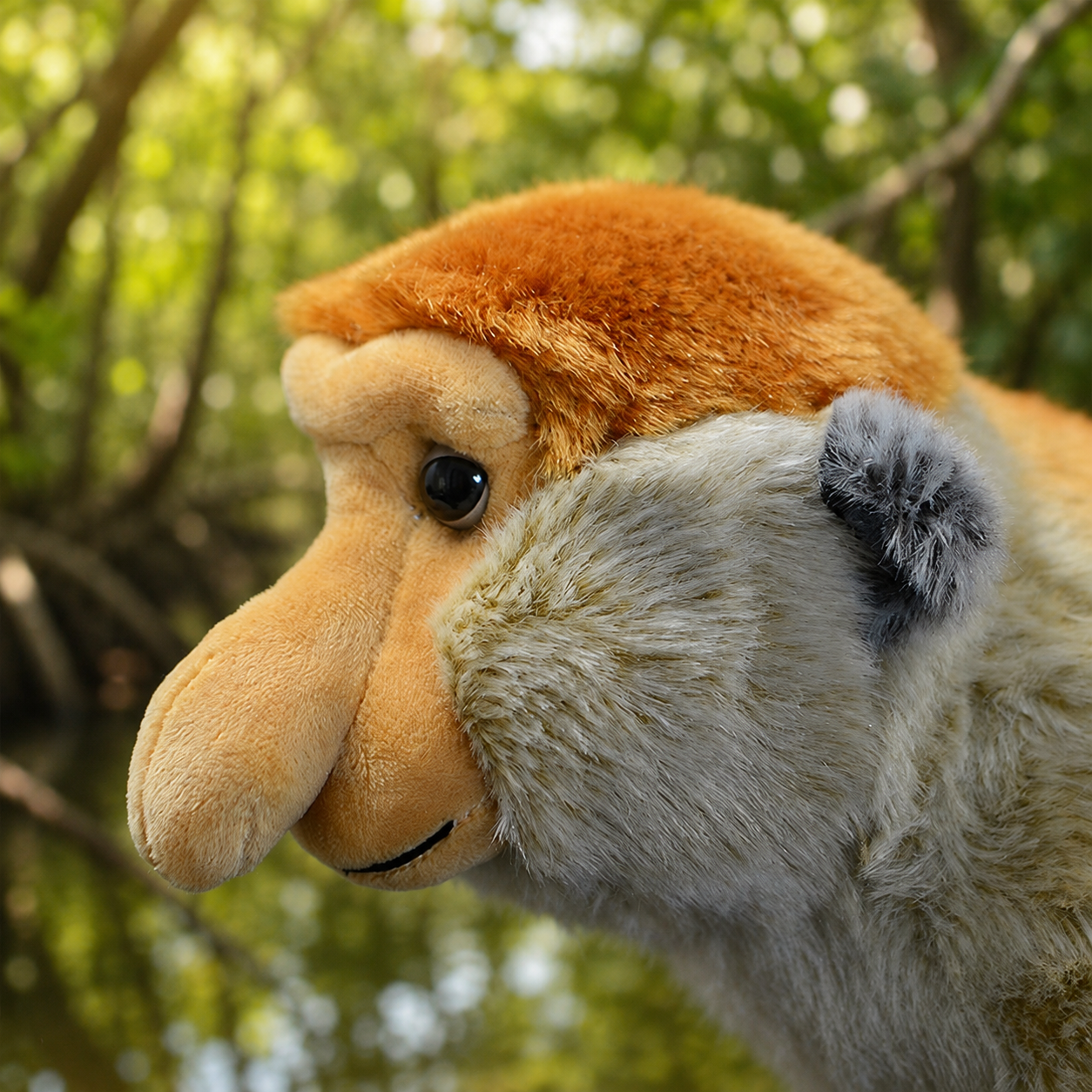 Realistic Proboscis Monkey Plush