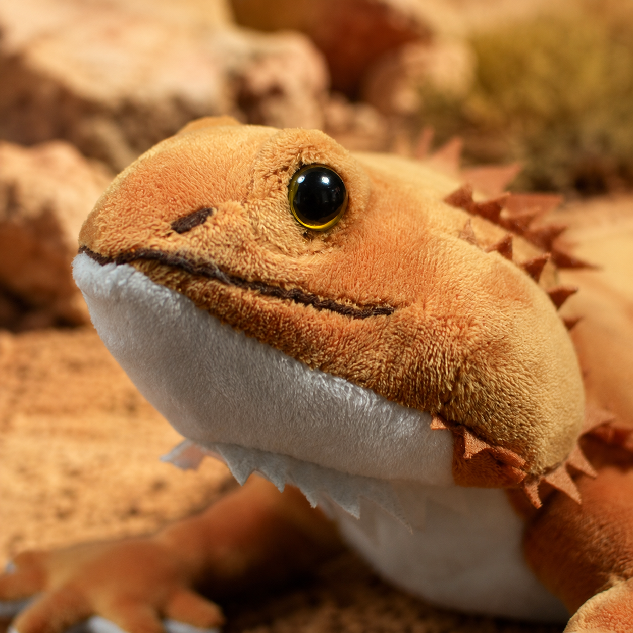 Realistic Bearded Dragon Plush