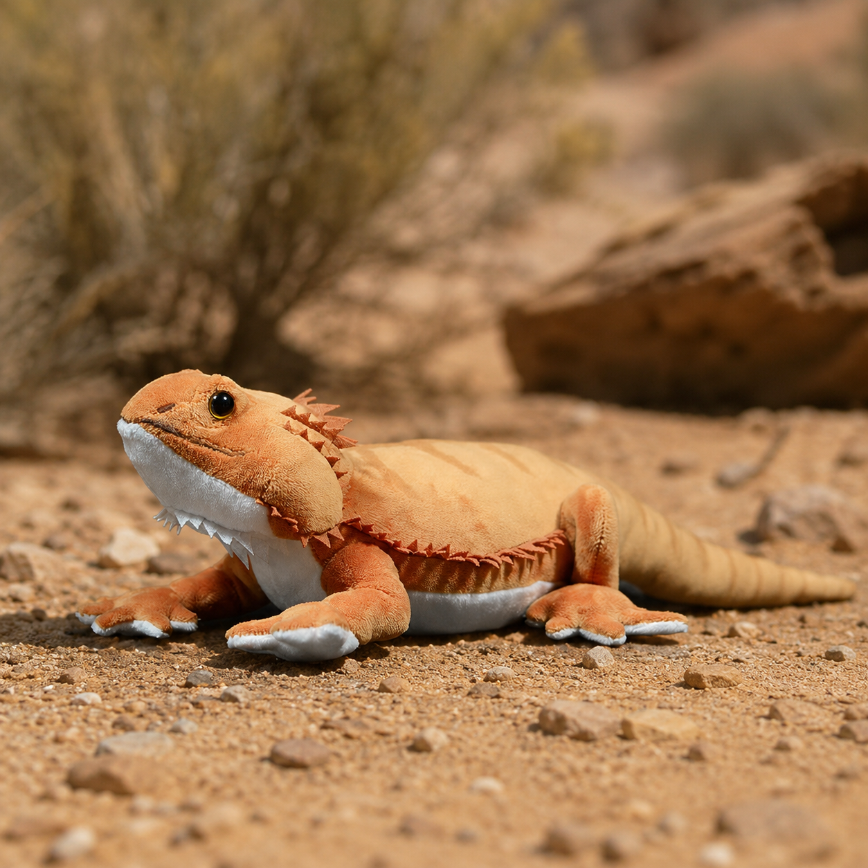 Realistic Bearded Dragon Plush