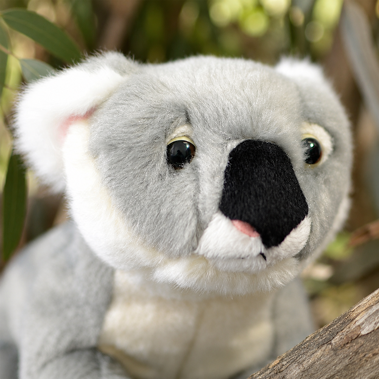 Realistic Sitting Koala Plush