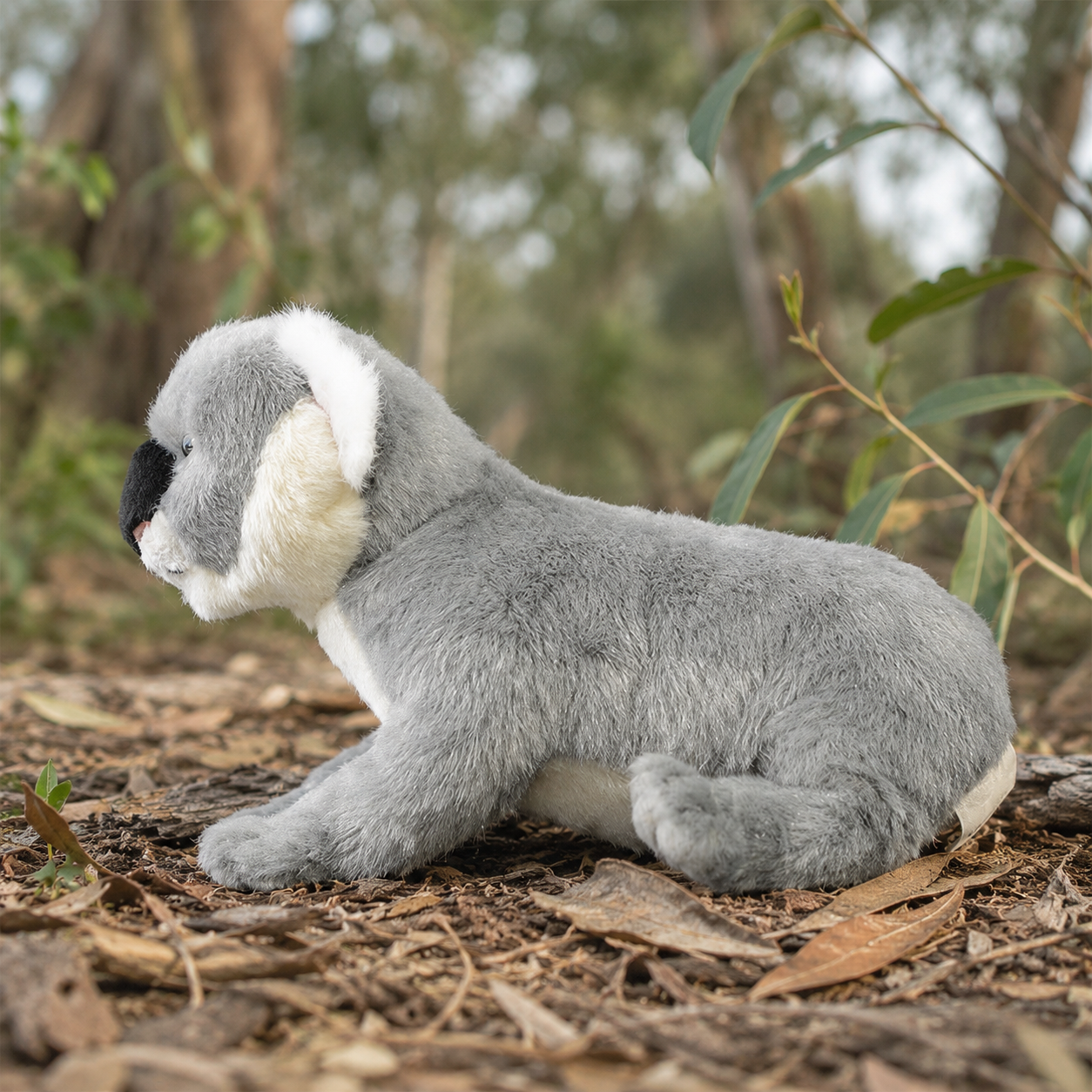 Realistic Sitting Koala Plush
