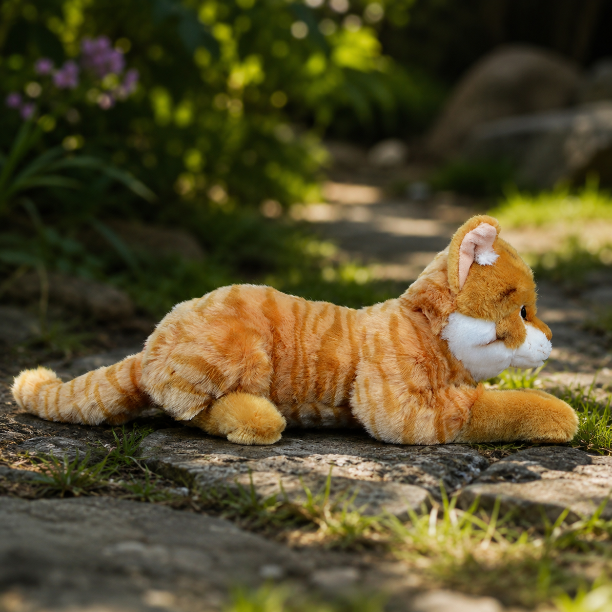 Realistic Tiger Cat Plush