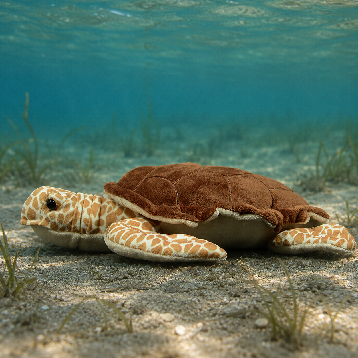 Realistic Loggerhead Sea Turtle plush