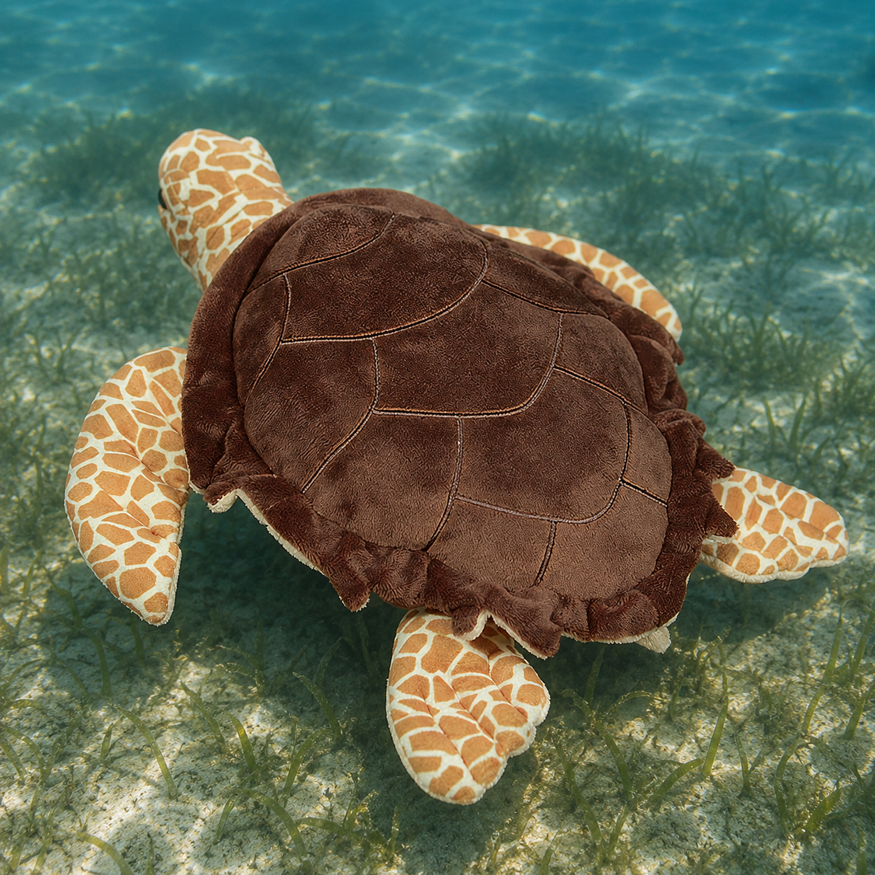 Realistic Loggerhead Sea Turtle plush