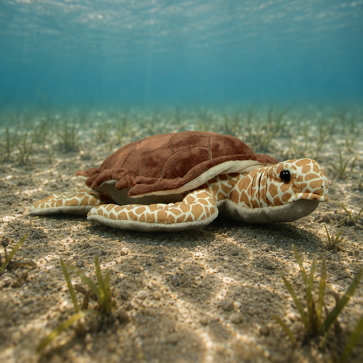 Realistic Loggerhead Sea Turtle plush