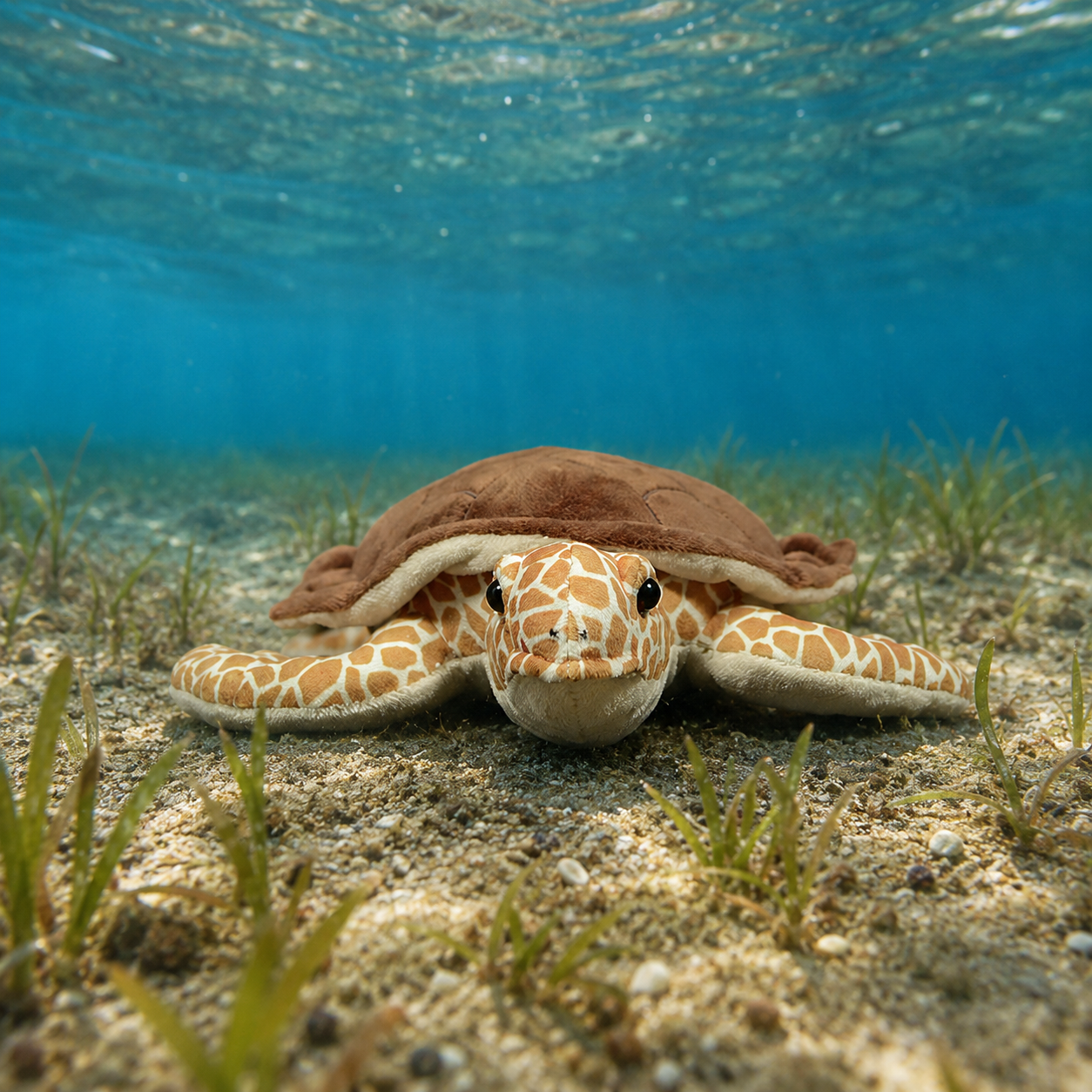 Realistic Loggerhead Sea Turtle plush