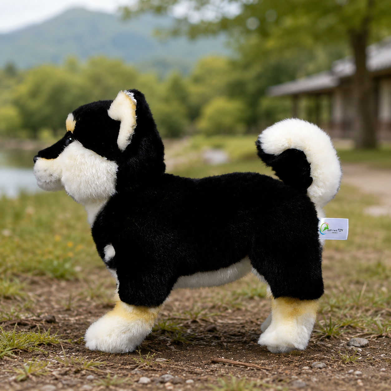 Realistic Shiba Inu Dog Plush