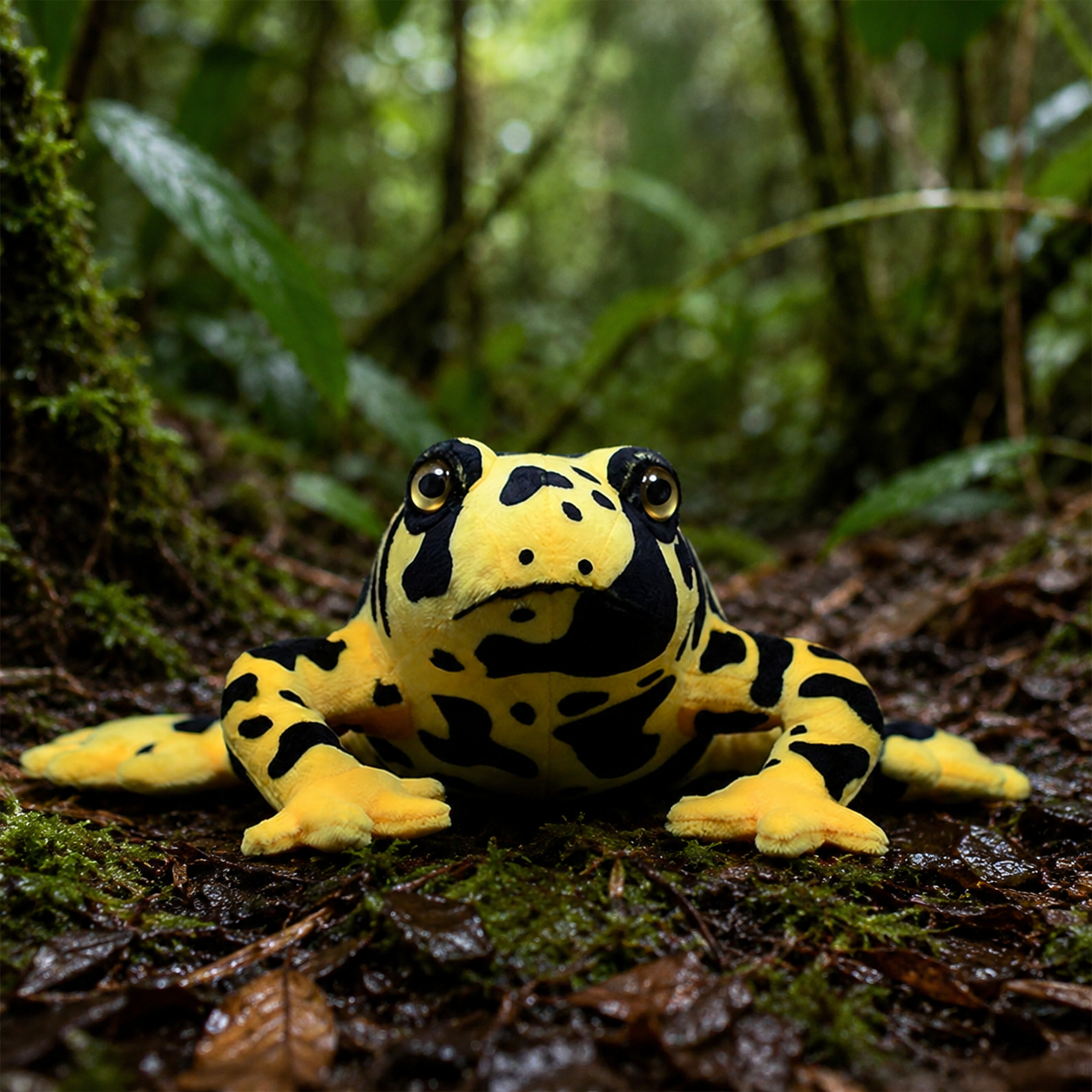 Realistic Poison Dart Frog Plush