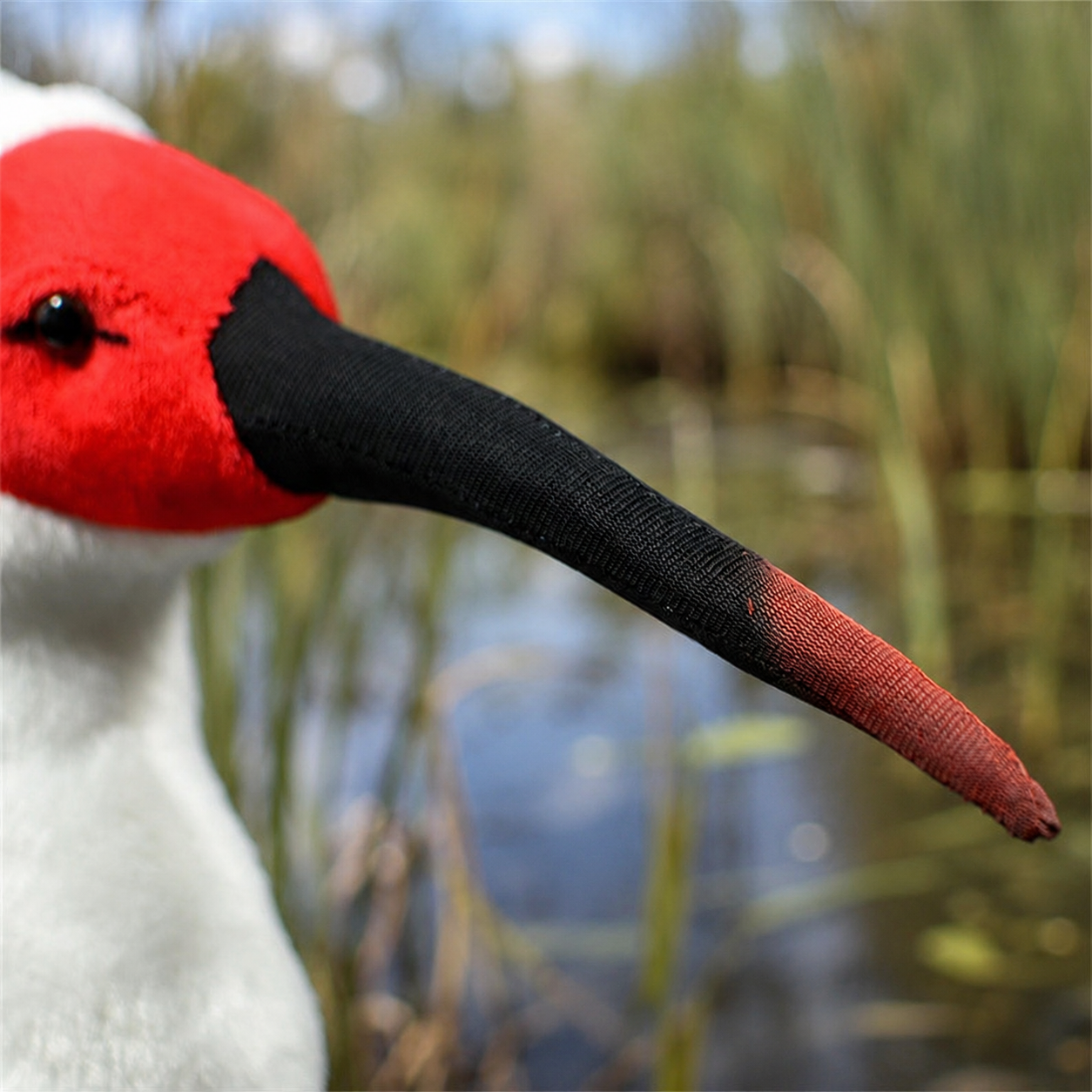 Realistic Ibis Bird Plush