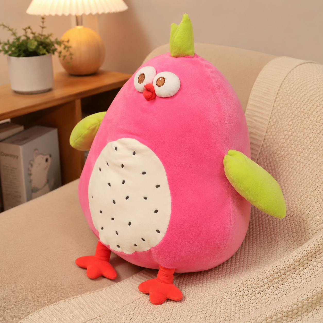 Fat Chicken Dragon Fruit Plush