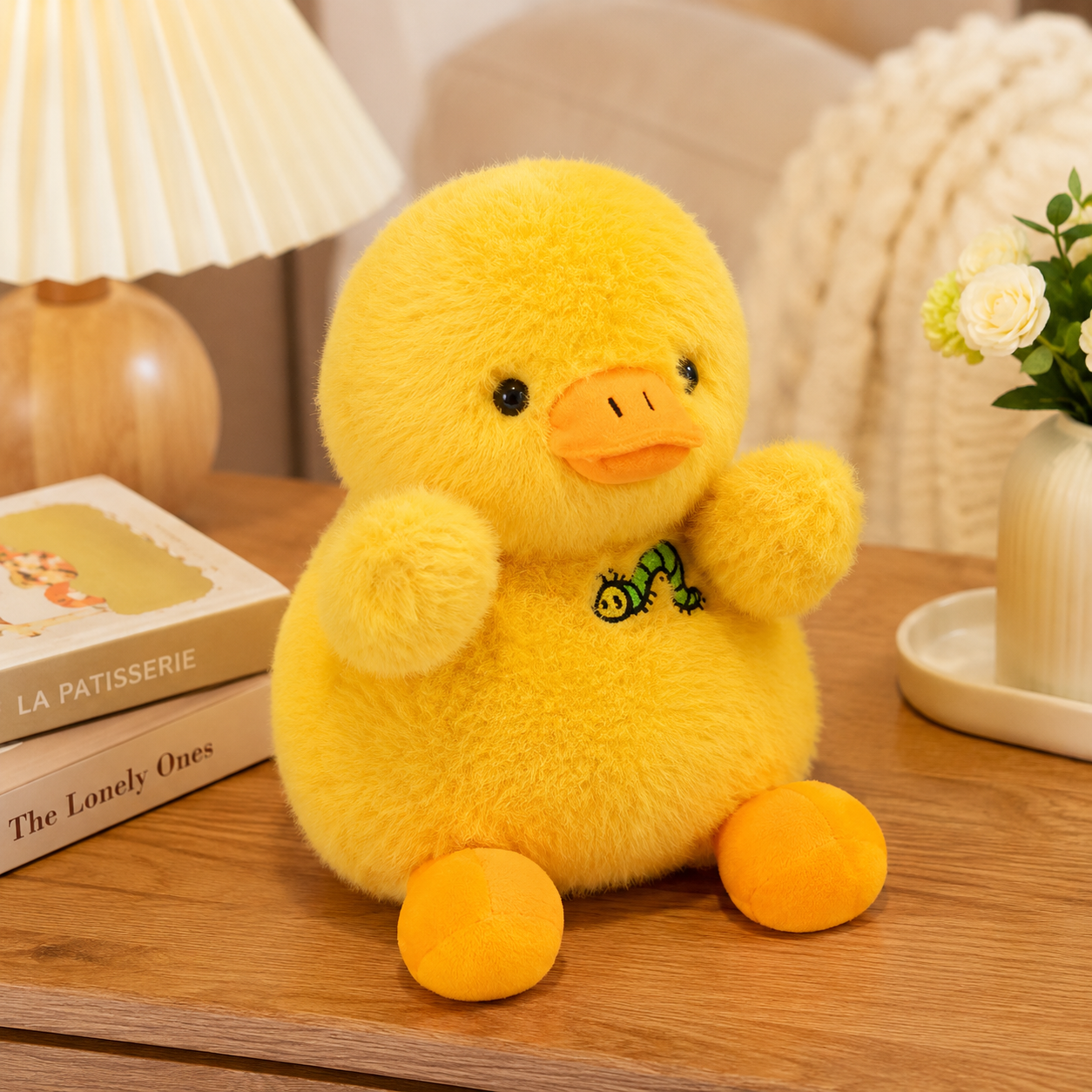 Fluffy Yellow Chick Plush