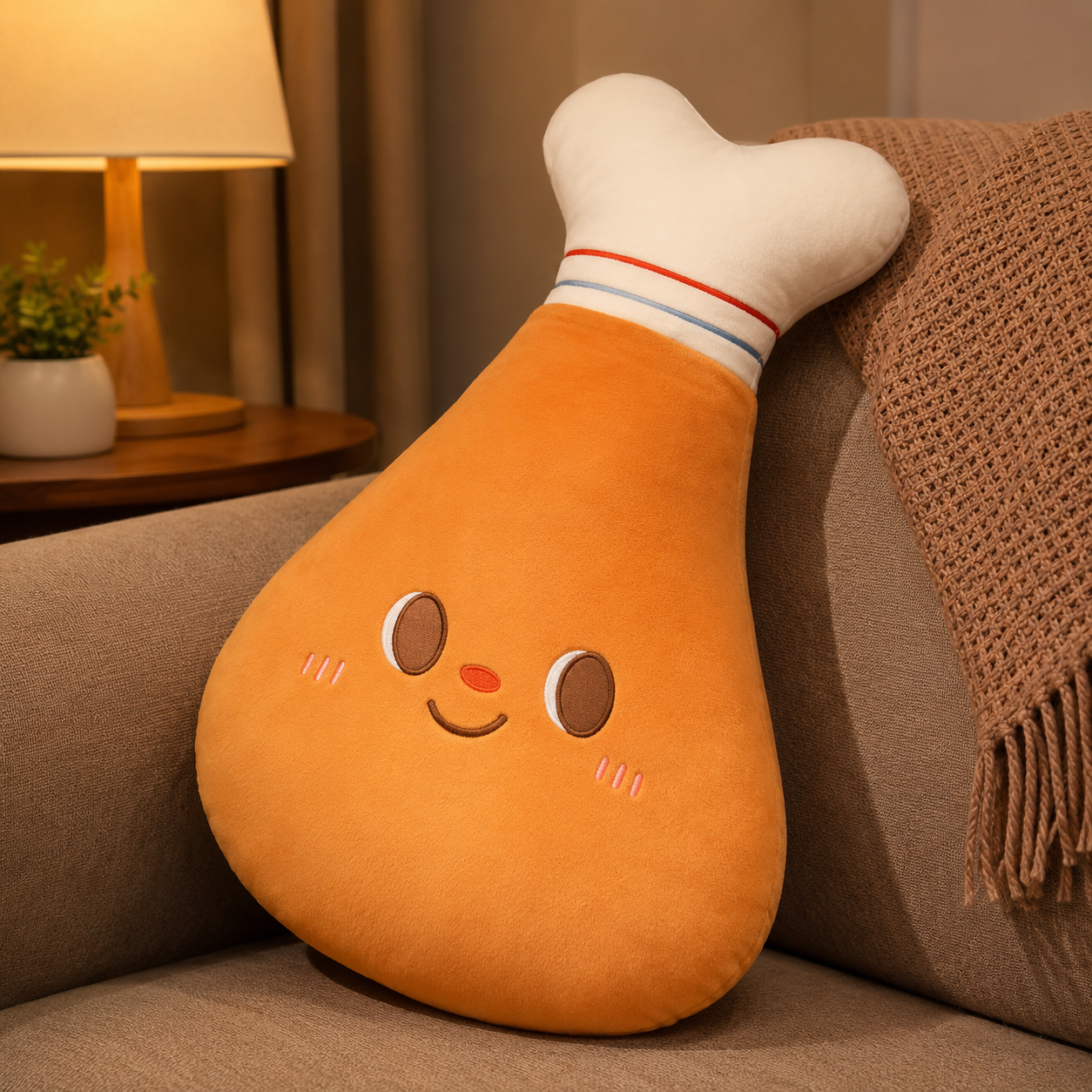 Happy Chicken Thigh Plush