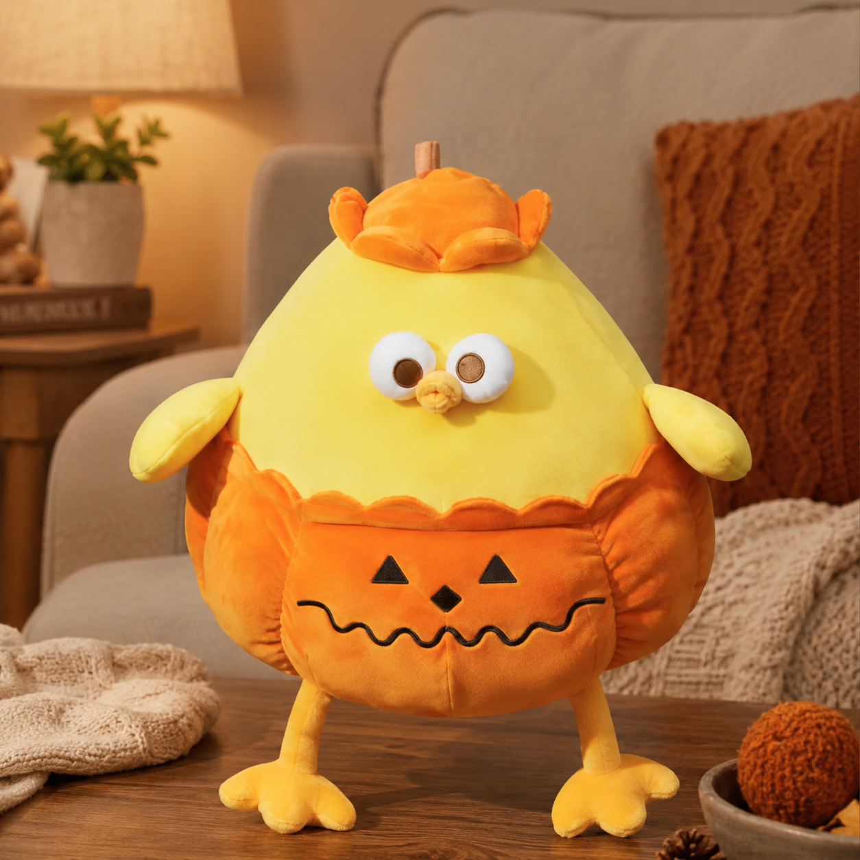 Pumpkin Chicken Plush