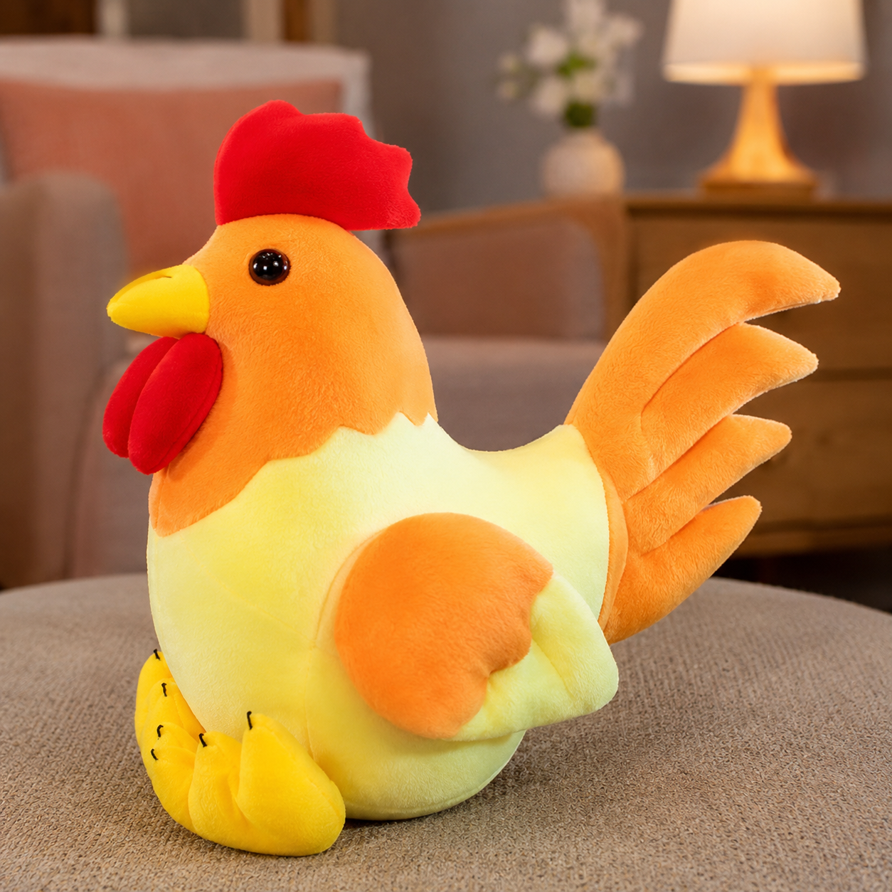 Soft Yellow Chicken Plush
