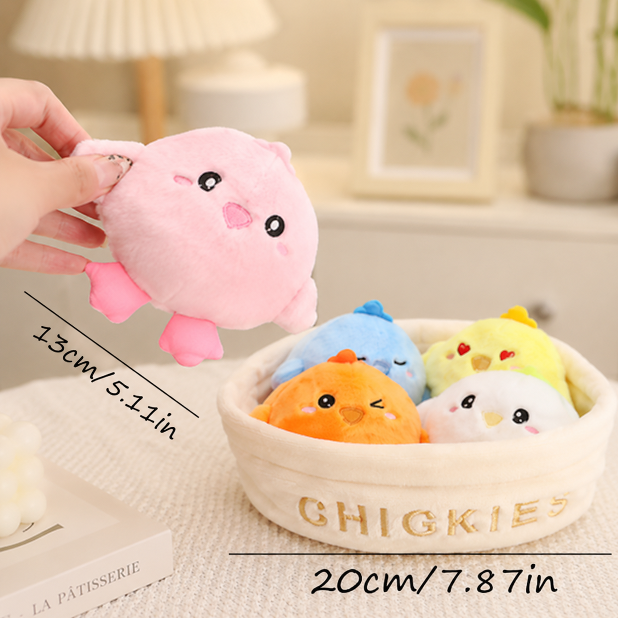 Small Chicks Bucket Plush