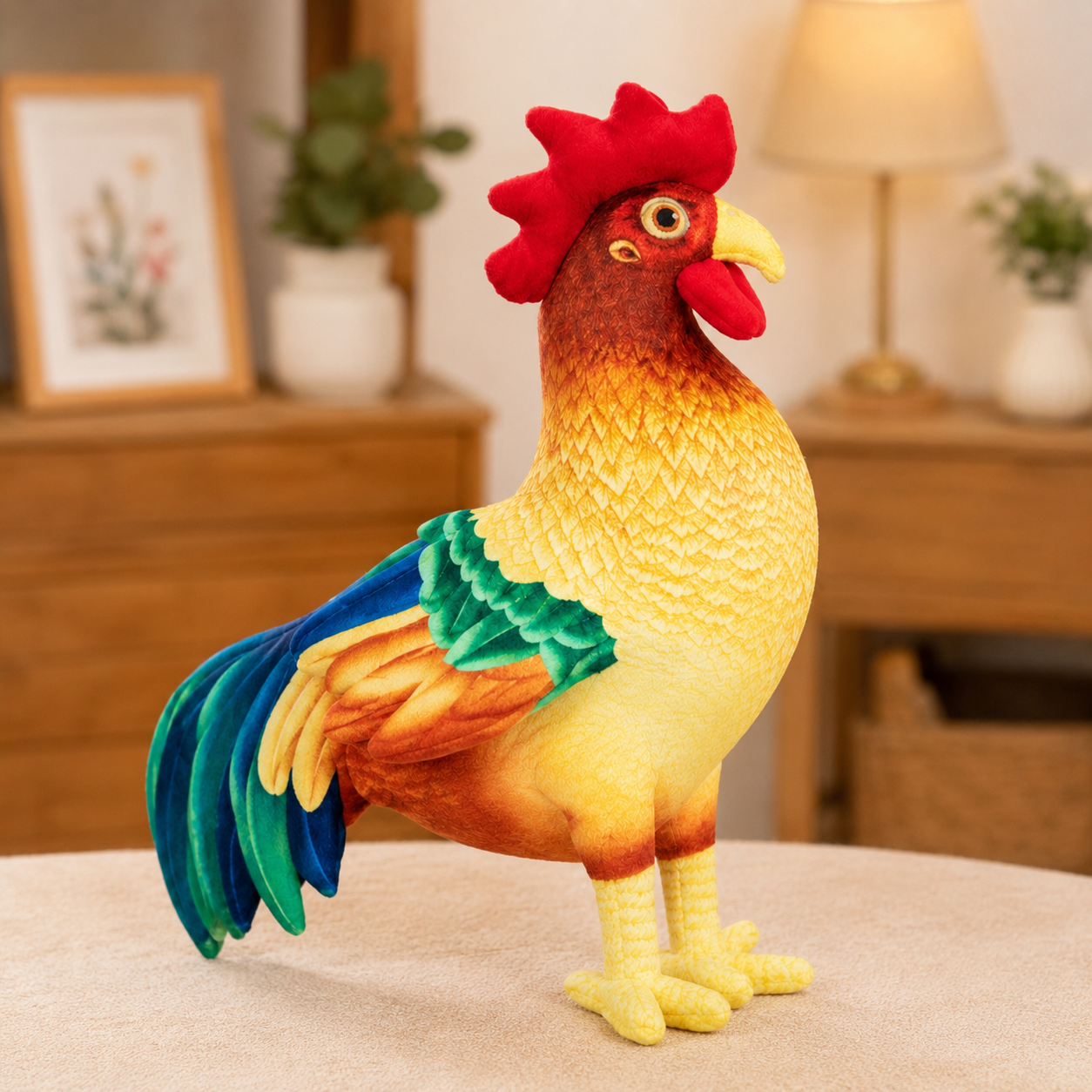 Standing Rooster Plush