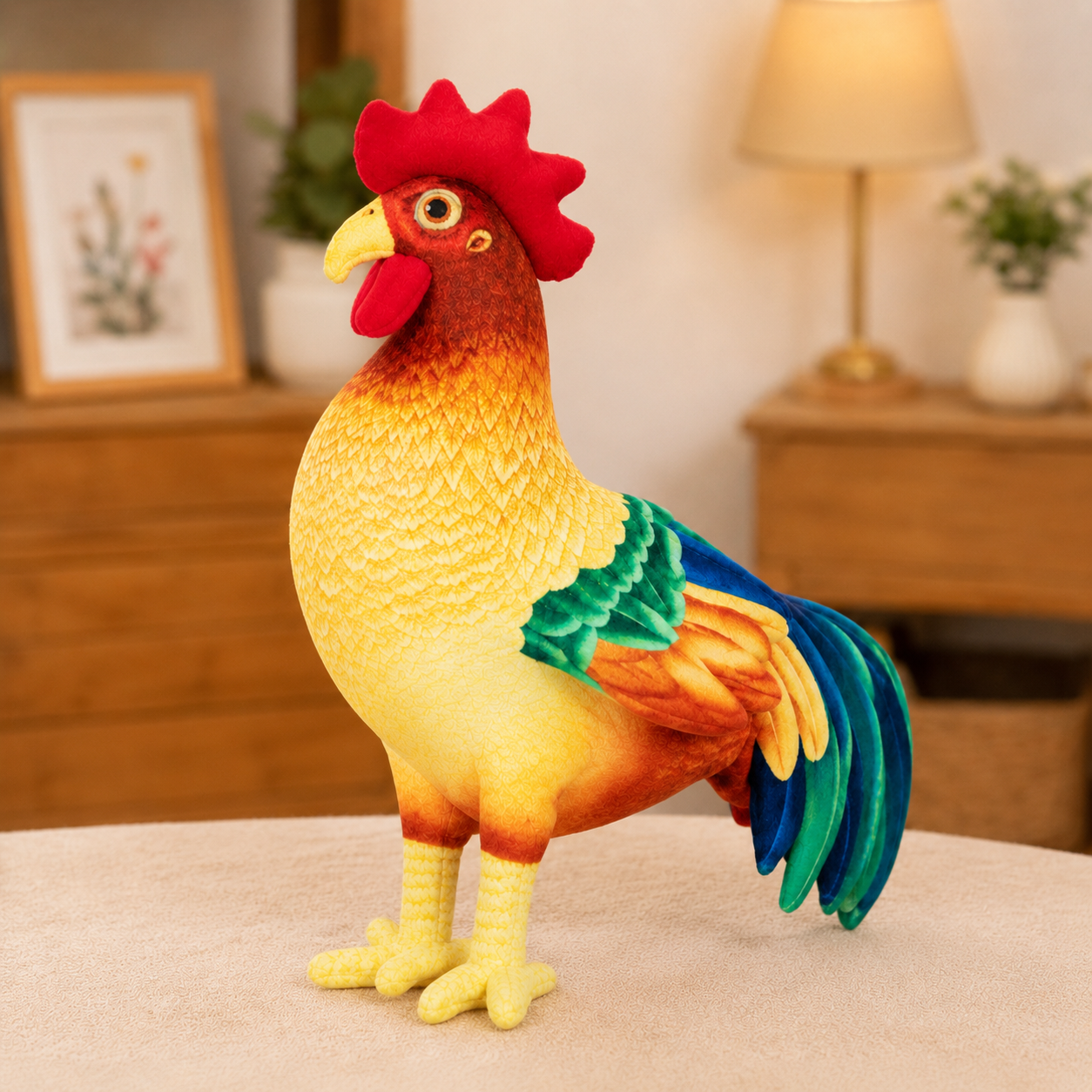 Standing Rooster Plush