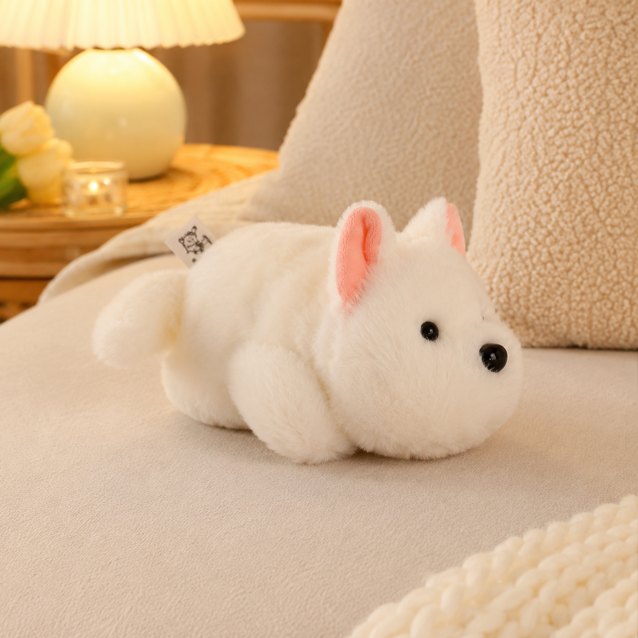 Fluffy Dog Wrist Pad Plush