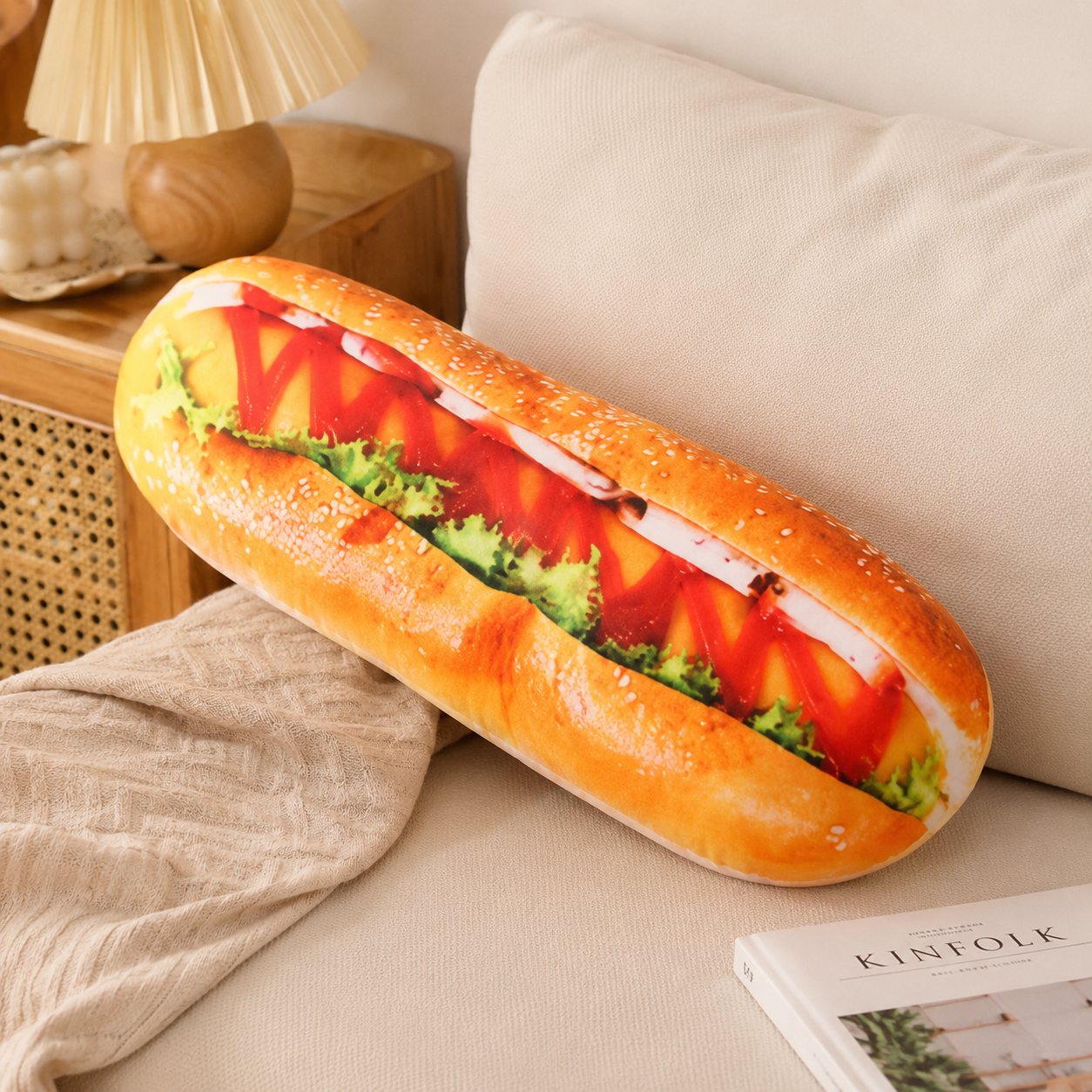 Squishy Hot Dog Plush