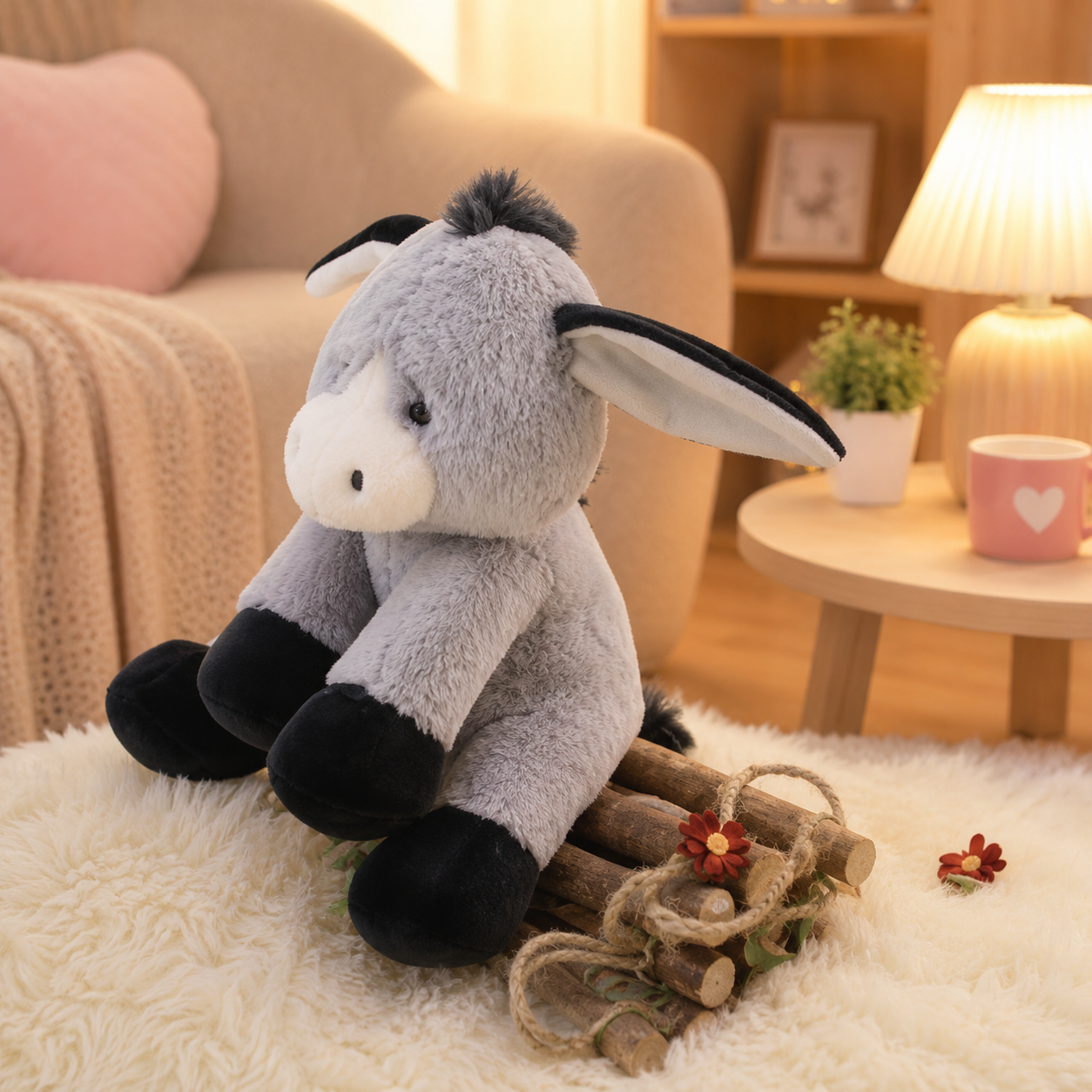 Cute Donkey Plush