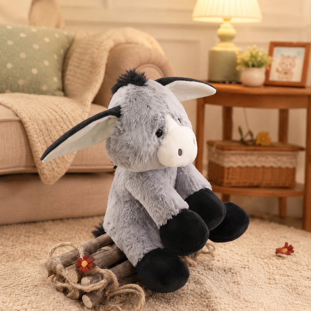 Cute Donkey Plush