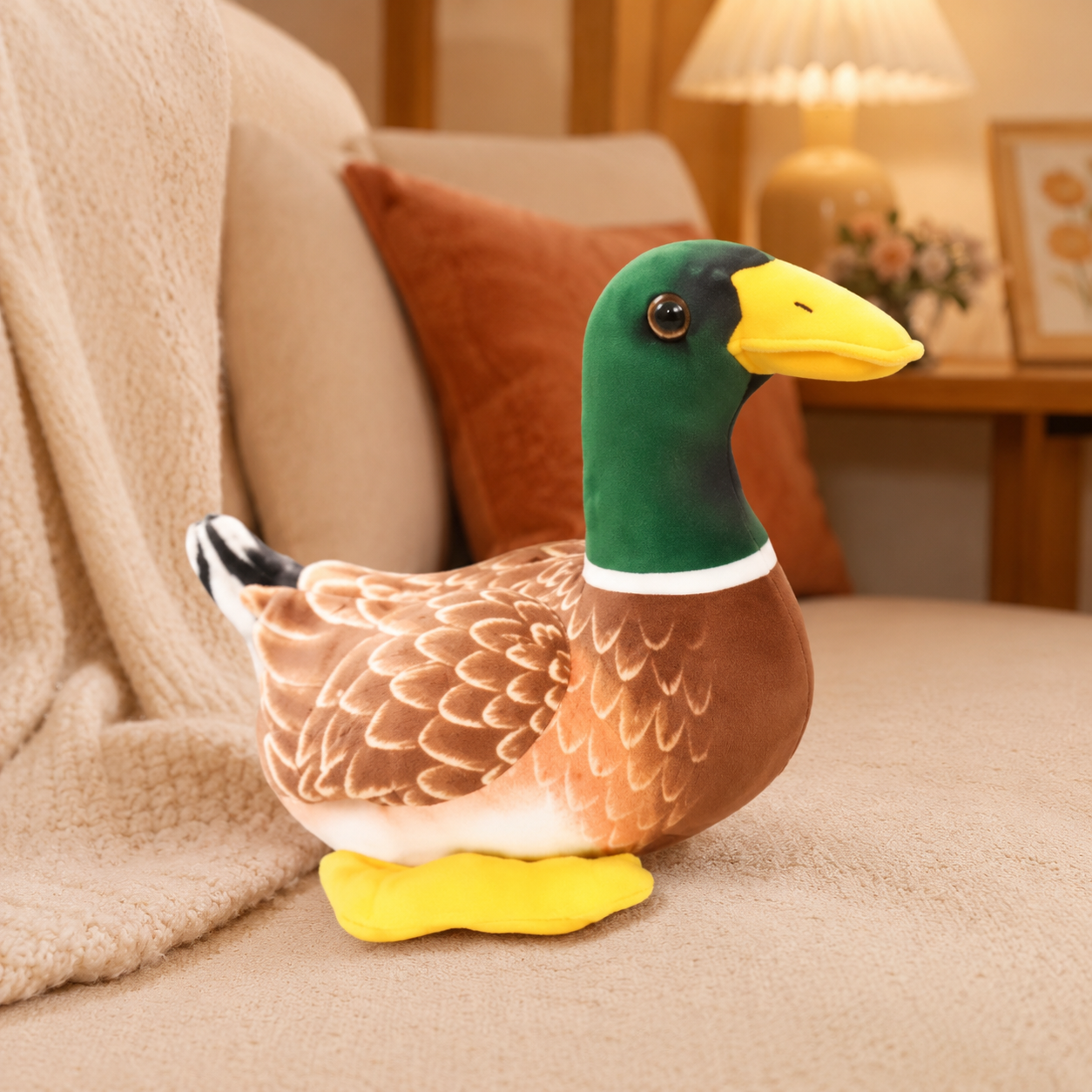 Green Head Wild Duck Plush