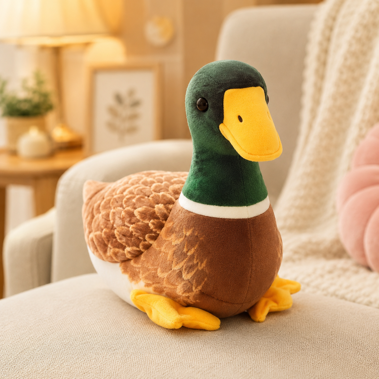 Green Head Wild Duck Plush
