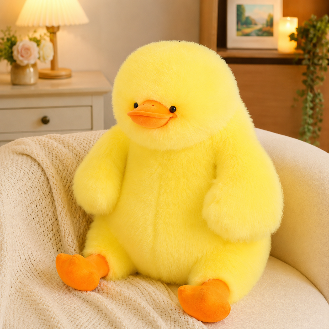 Fat Fluffy Duck Plush