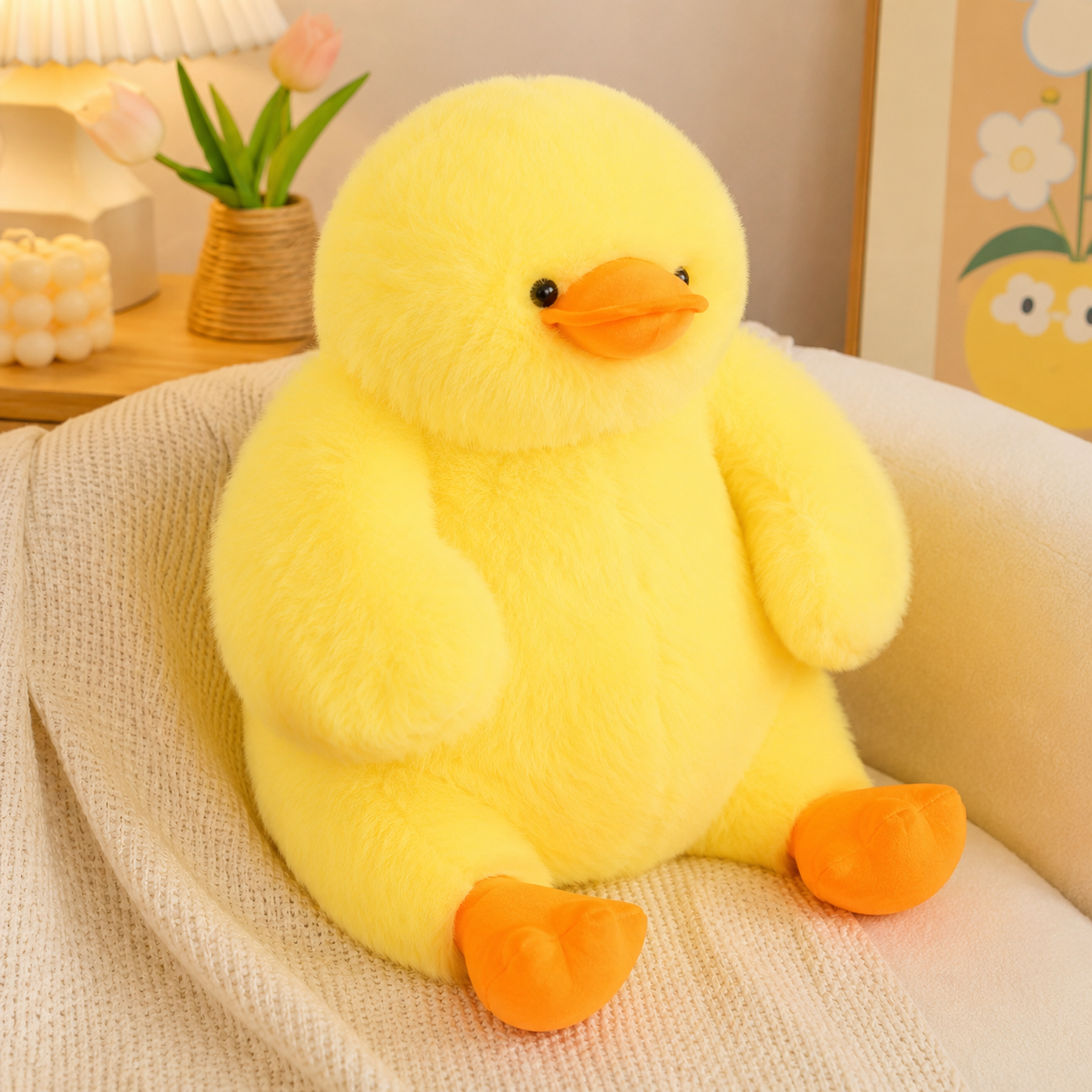 Fat Fluffy Duck Plush