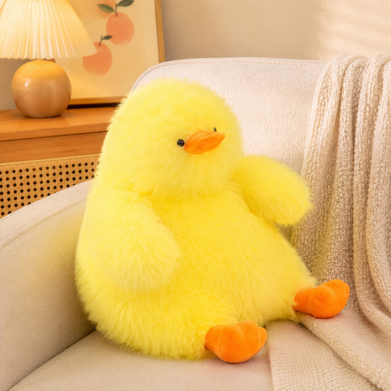 Fat Fluffy Duck Plush