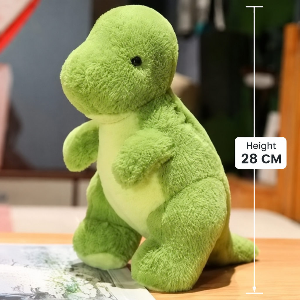 Soft Green Dinosaur Plush