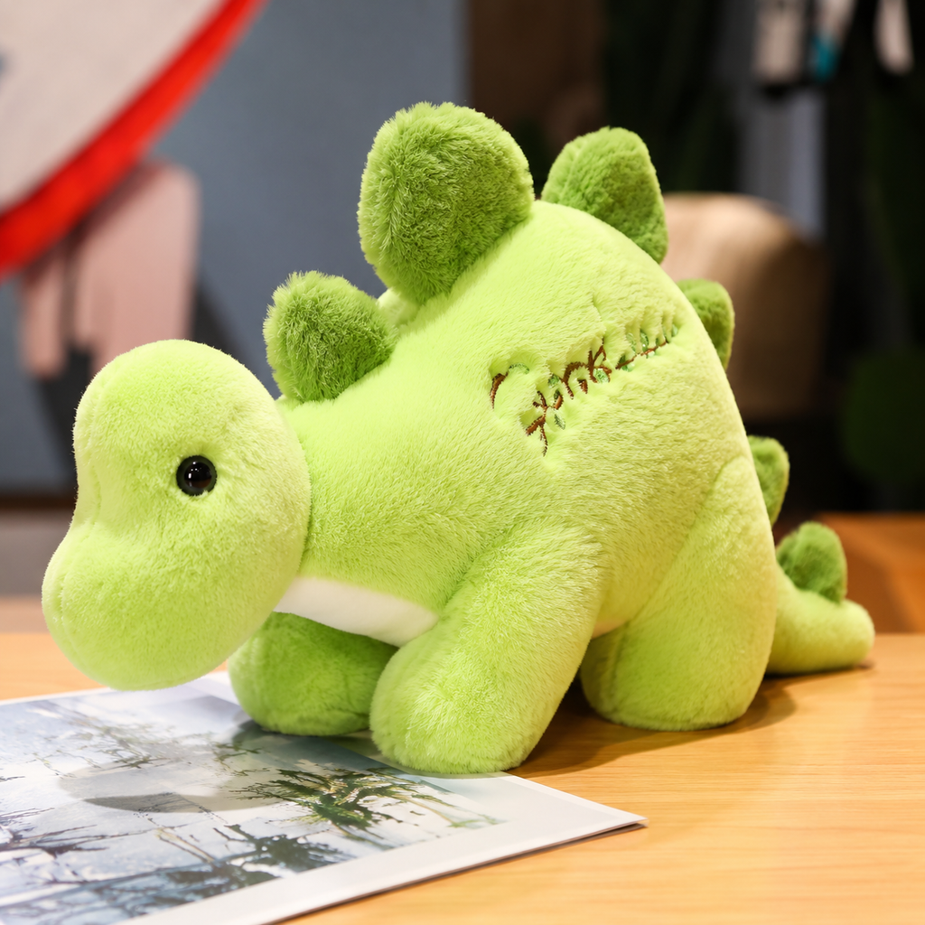 Soft Light Green Dinosaur Plush