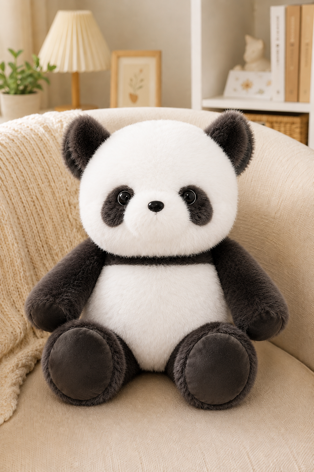 Soft Fluffy Panda Plush
