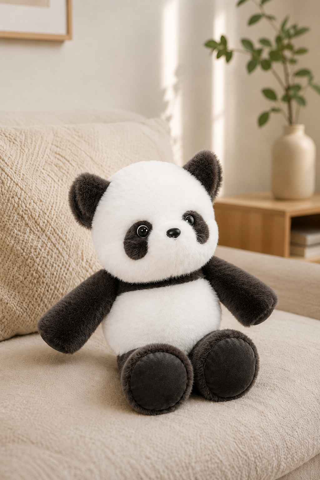 Soft Fluffy Panda Plush
