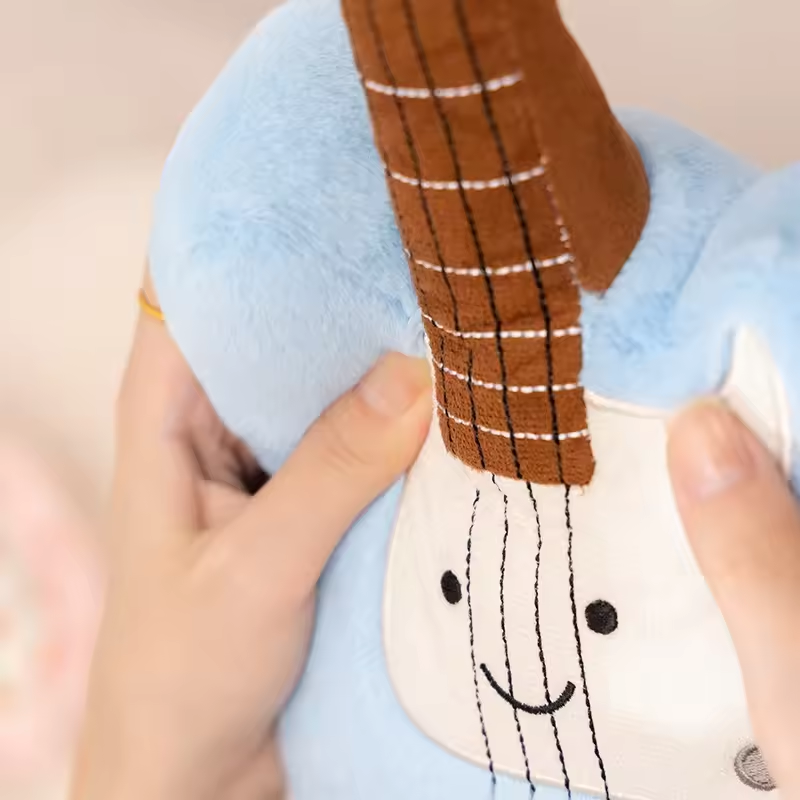 Happy Electric Guitar Plush