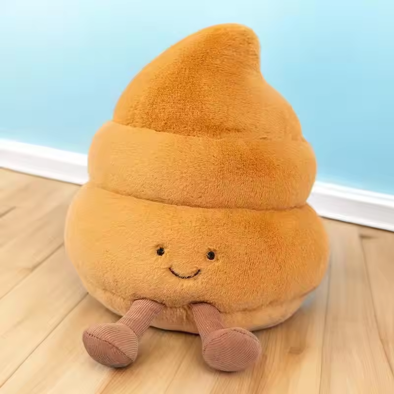 Happy Fluffy Poo Plush