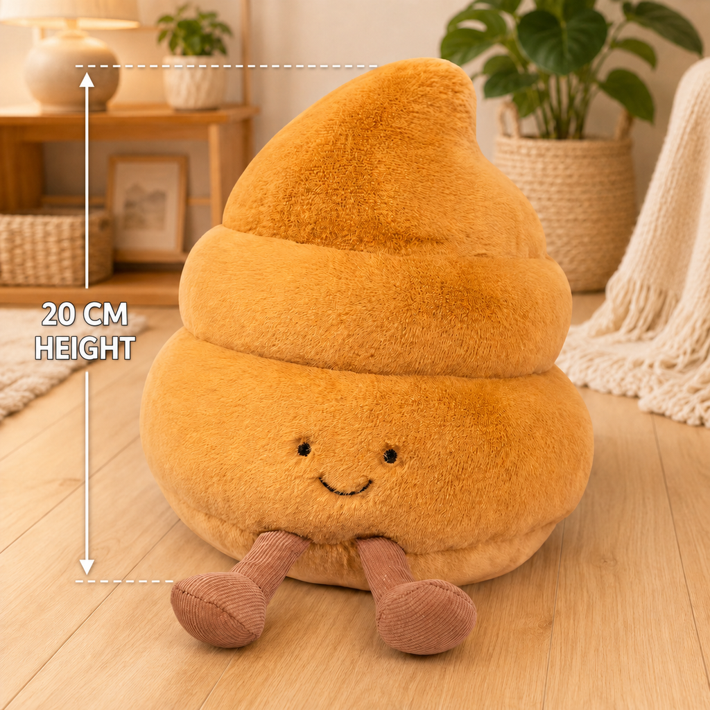 Happy Fluffy Poo Plush
