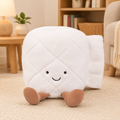 Happy Fluffy Toilet Paper Roll Plush
