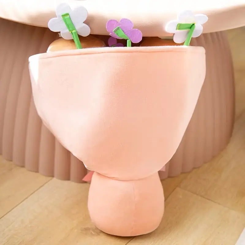 Kawaii Flower Bubble Tea Bouquet Plushie
