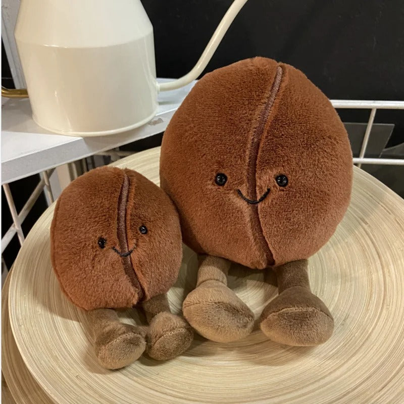 Cute Coffee Bean Plush