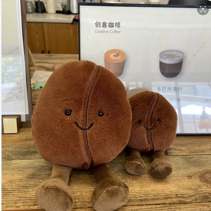 Cute Coffee Bean Plush