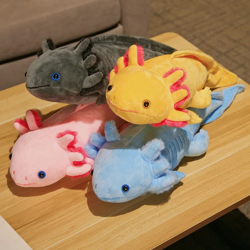 Black Axolotl Plush