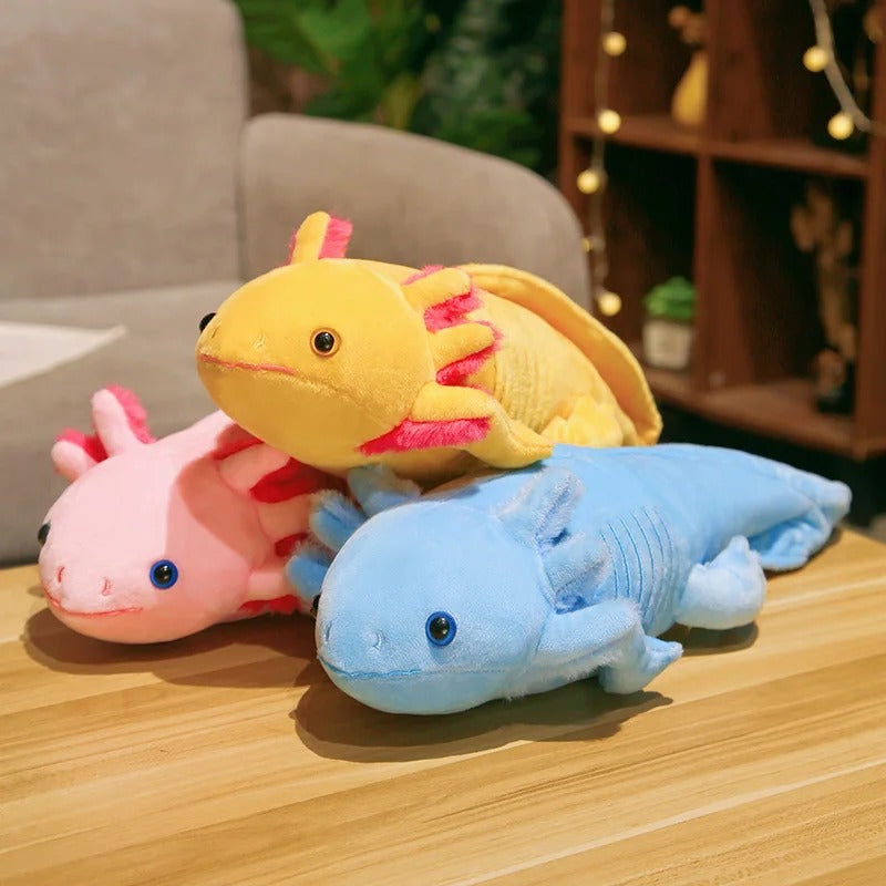 Pink Axolotl Plush