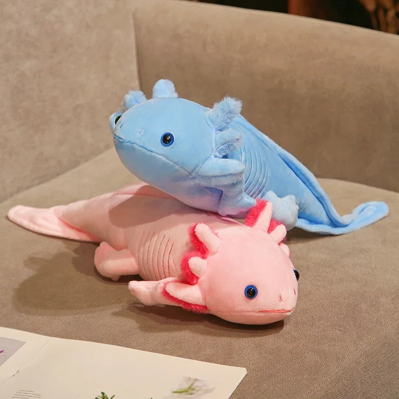 Pink Axolotl Plush