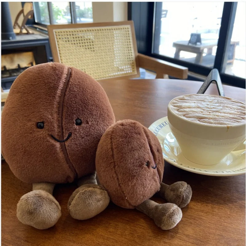 Cute Coffee Bean Plush