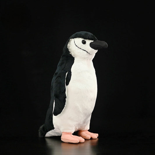 Realistic Chinstrap Penguin Plush